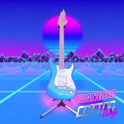 "Cotton Candy" 80's Electric Guitar preview image